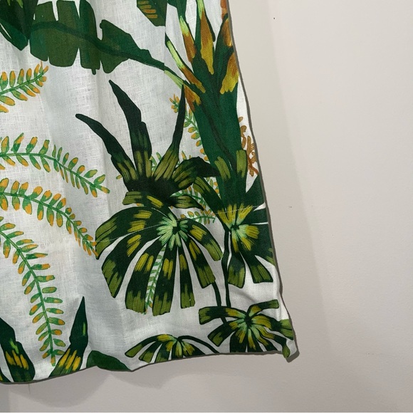 Farm Rio Tropical Forest Off-White Pants - Picture 9 of 10